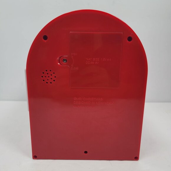 Mr. Christmas Santa's Enchanted Mailbox With Magical Sound NOB - Picture 8 of 9
